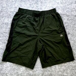 RBX Women's Athletic Shorts Olive Green‎ M Stretch Waist Quick Dry Activewea